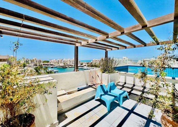 Marina view penthouse in Fanadir marina - 12